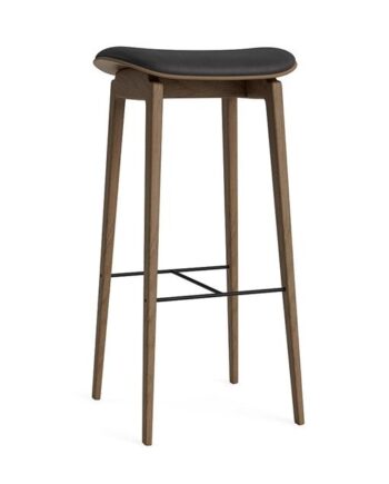 Norr11 Ny11 Barstol H75 Cm Lys Røget Egetræ Black 41599