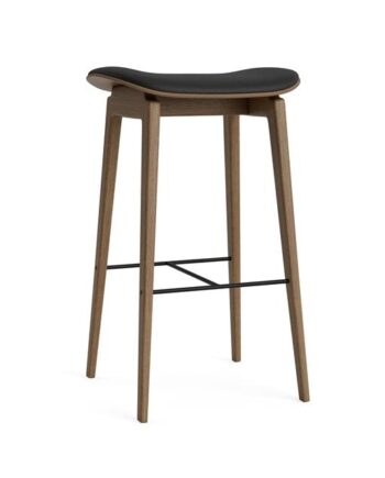 Norr11 Ny11 Barstol H65 Cm Lys Røget Egetræ Black 41599