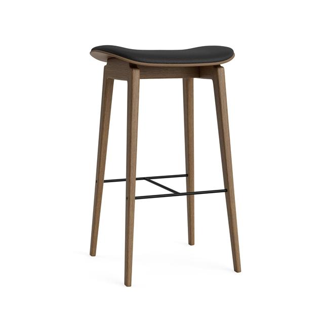 Norr11 Ny11 Barstol H65 Cm Lys Røget Egetræ Black 41599