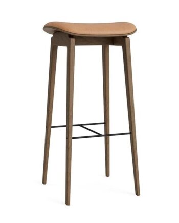 Norr11 Ny11 Barstol H75 Cm Lys Røget Egetræ Camel 21004