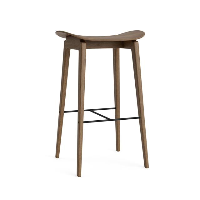 Norr11 Ny11 Barstol H65 Cm Lys Røget Egetræ