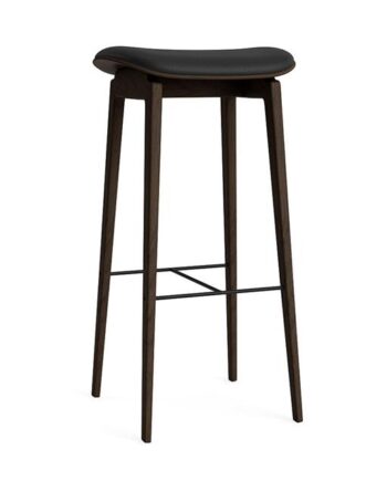 Norr11 Ny11 Barstol H75 Cm Mørk Røget Egetræ Black 41599