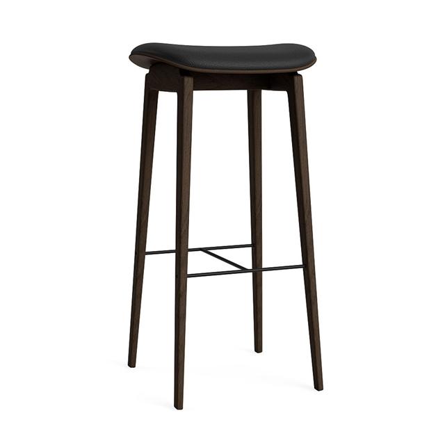 Norr11 Ny11 Barstol H75 Cm Mørk Røget Egetræ Black 41599