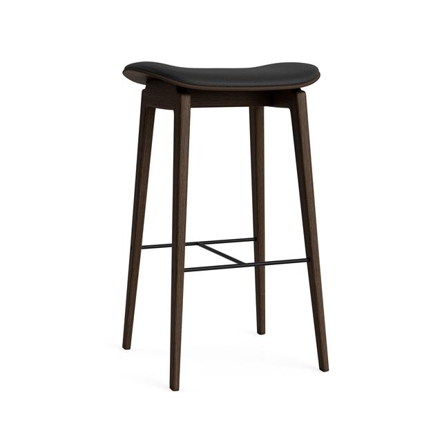 Norr11 Ny11 Barstol H65 Cm Mørk Røget Egetræ Black 41599