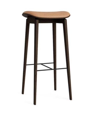 Norr11 Ny11 Barstol H75 Cm Mørk Røget Egetræ Camel 21004