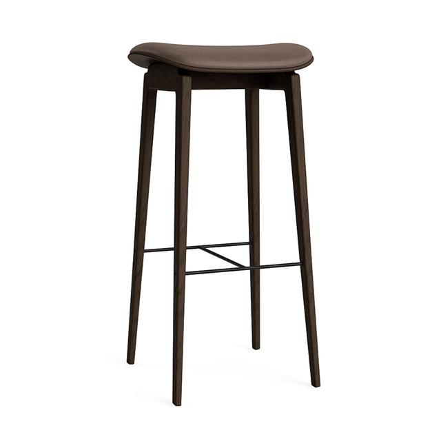Norr11 Ny11 Barstol H75 Cm Mørk Røget Egetræ Dark Brown 21001