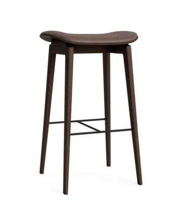 Norr11 Ny11 Barstol H65 Cm Mørk Røget Egetræ Dark Brown 21001