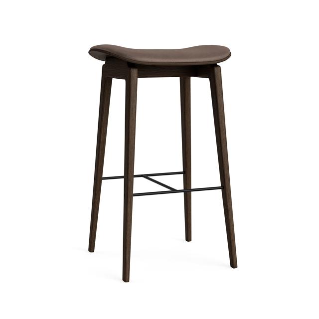 Norr11 Ny11 Barstol H65 Cm Mørk Røget Egetræ Dark Brown 21001