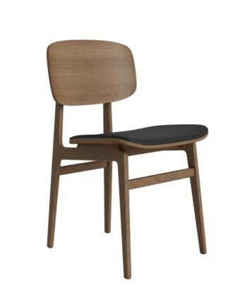 Norr11 Ny11 Spisebordsstol Lys Røget Egetræ Black 41599