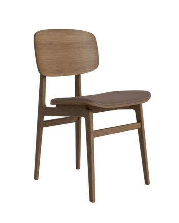 Norr11 Ny11 Spisebordsstol Lys Røget Egetræ Dark Brown 21001