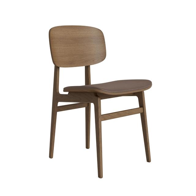 Norr11 Ny11 Spisebordsstol Lys Røget Egetræ Dark Brown 21001