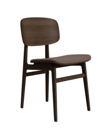 Norr11 Ny11 Spisebordsstol Mørk Røget Egetræ Dark Brown 21001