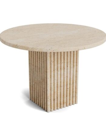 Norr11 Soho Sofabord Lav Travertine