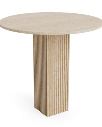 Norr11 Soho Spisebord ø80 Travertine