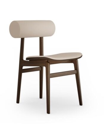 Norr11 Totem Spisebordsstol Polstret Dark Smoked Terra Lime 20365