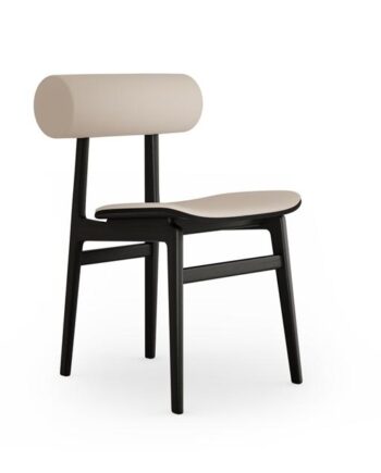 Norr11 Totem Spisebordsstol Polstret Sort Terra Lime 20365