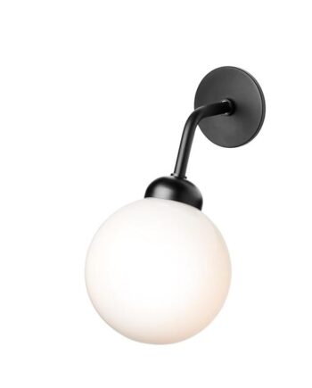 Nuura Apiales Hard-wired Væglampe Satin Sort