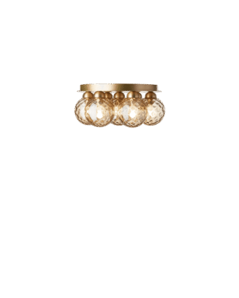 Nuura Apiales   Loftlampe Børstet Messing Guld