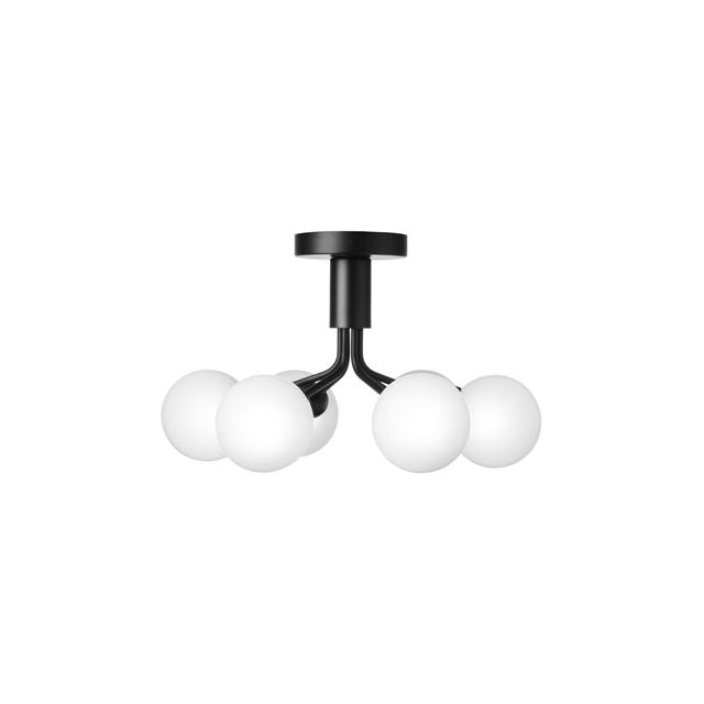 Nuura Apiales Loftlampe Satin Sort Opal