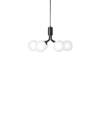 Nuura Apiales   Lysekrone Satin Sort   Opal