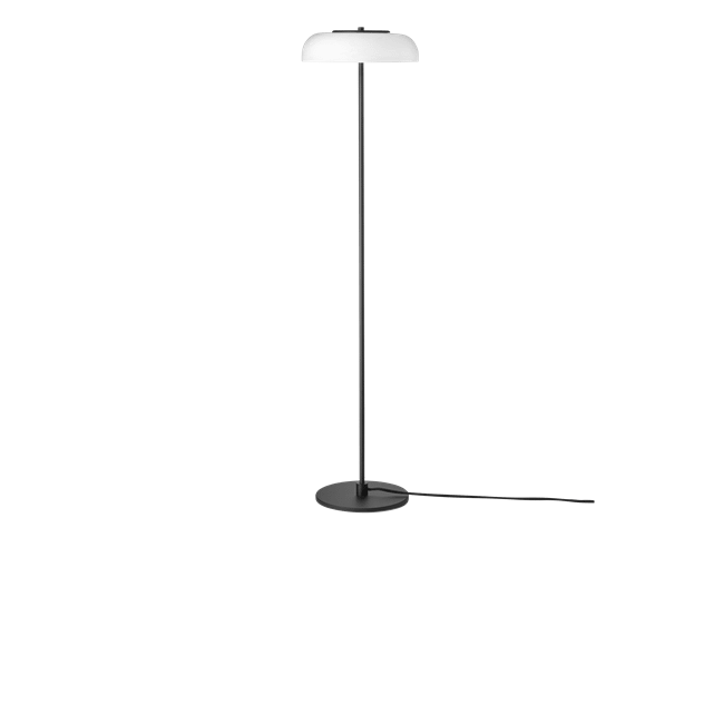 Nuura Blossi Gulvlampe Sort Opal Hvid