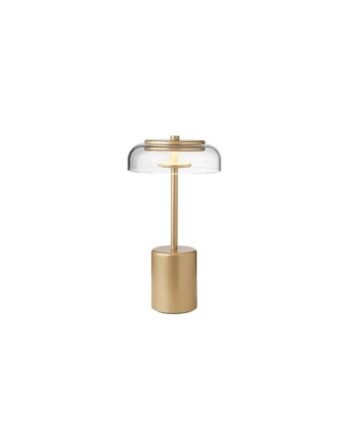 Nuura Blossi Transportabel Lampe Mini Nordisk Guld Klar