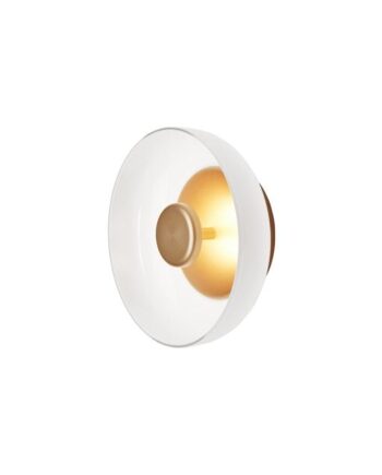 Nuura Blossi Væglampe ø23 Nordisk Guld   Opal