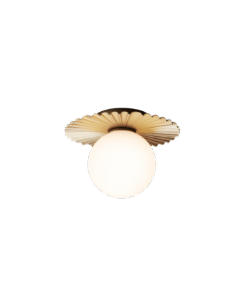 Nuura Liila Muuse Væg Loftlampe Lille Nordic Gold Opal