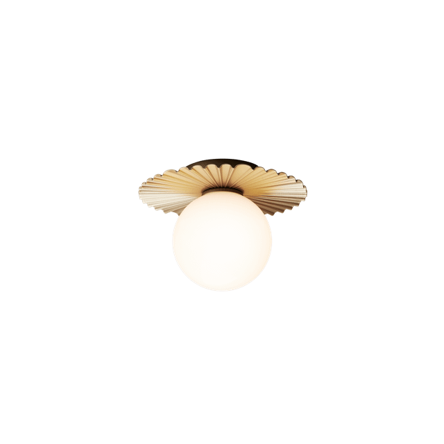 Nuura Liila Muuse Væg Loftlampe Lille Nordic Gold Opal