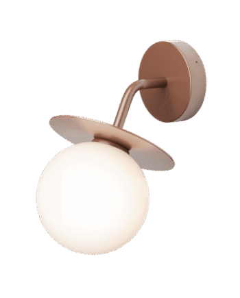 Nuura Liila Udendørs Væglampe Mørk Bronze Opal