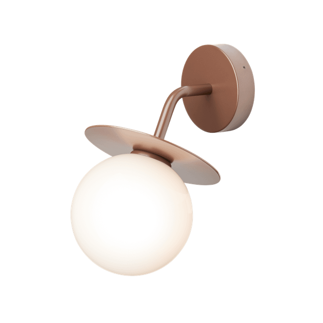 Nuura Liila Udendørs Væglampe Mørk Bronze Opal