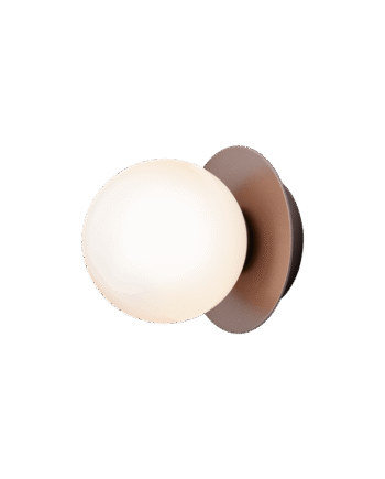 Nuura Liila   Væg Loftlampe Lille Mørk Bronze Opal