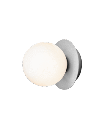Nuura Liila   Væg Loftlampe Lille Sølv Opal