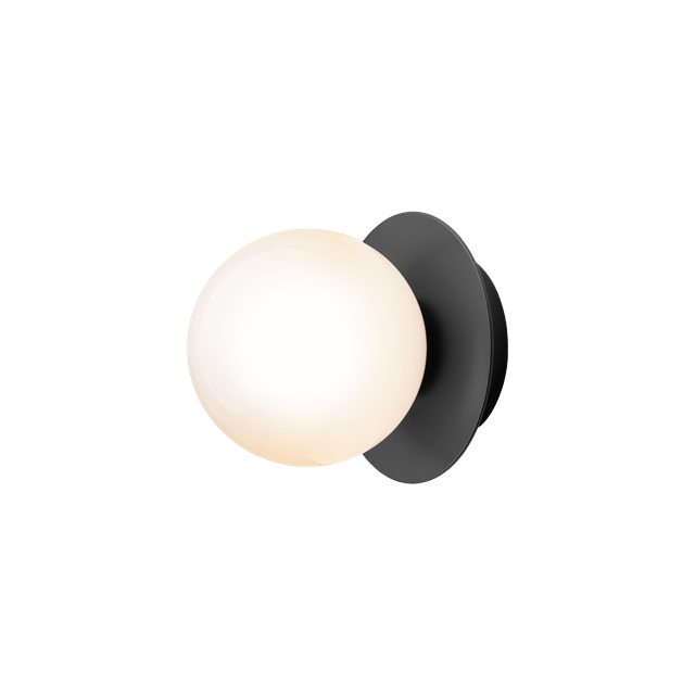 Nuura Liila Væg Loftlampe Lille Sort Opal