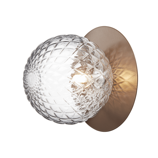 Nuura Liila Væg Loftlampe Stor Mørk Bronze Klar