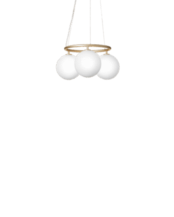 Nuura Miira   Circular Pendel Messing Opal