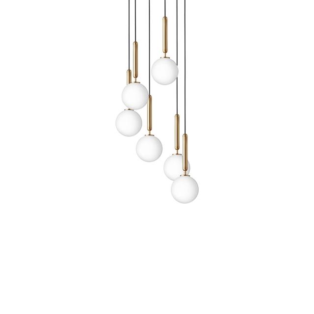 Nuura Miira Pendel Lille Messing Opal
