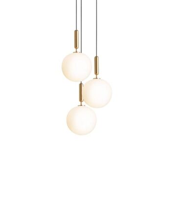 Nuura Miira   Pendel Stor Messing   Opal