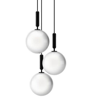 Nuura Miira   Pendel Stor Opal Hvid