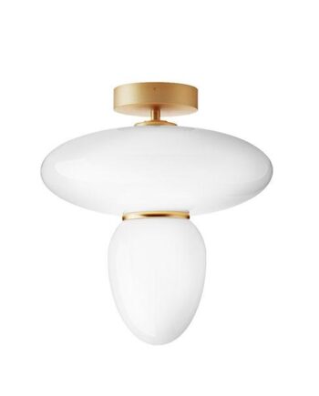 Nuura Rizzatto 42 Loftlampe Opal  Messing