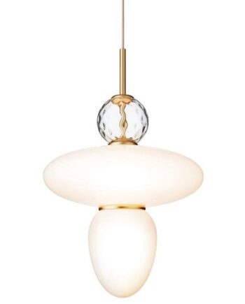 Nuura Rizzatto 43 Pendel Satin Messing Opal