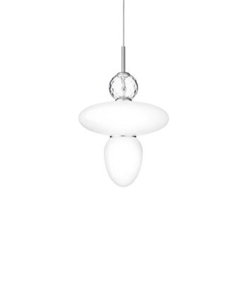 Nuura Rizzatto 43 Pendel Satin Sølv Opal