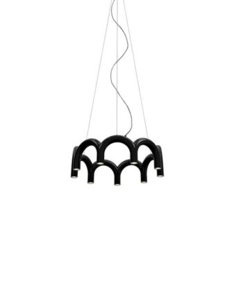 Oblure Arch Circle Pendel Sort