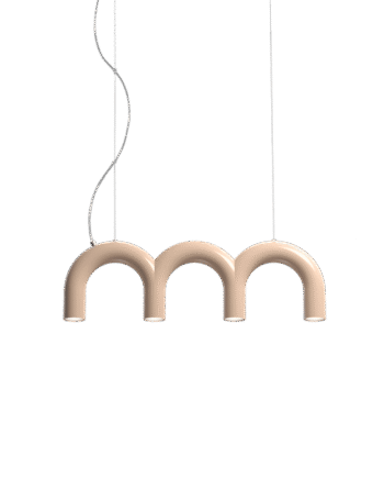 Oblure Arch Triplette Pendel Nude