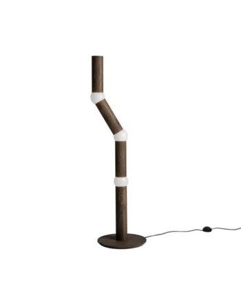 Oblure Lightbone Gulvlampe Røget Eg
