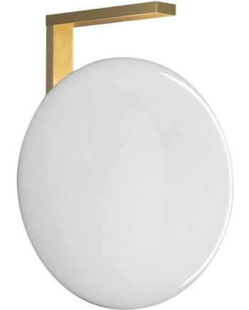 Oluce Alba 174 Væglampe Messing
