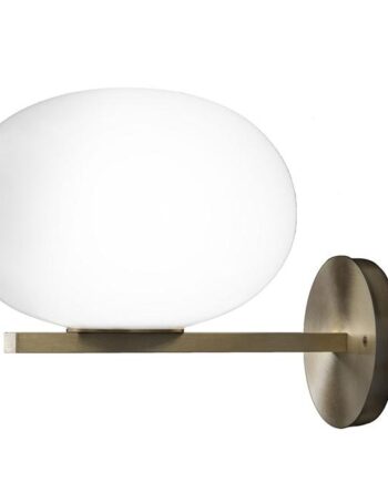 Oluce Alba 176 Væglampe Messing