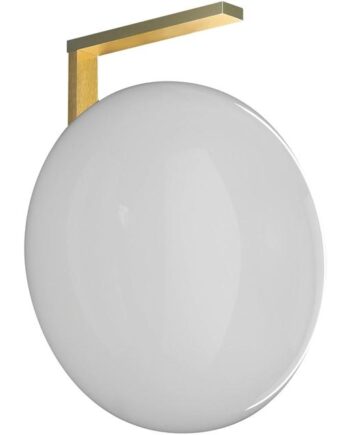 Oluce Alba 194 Væglampe Messing