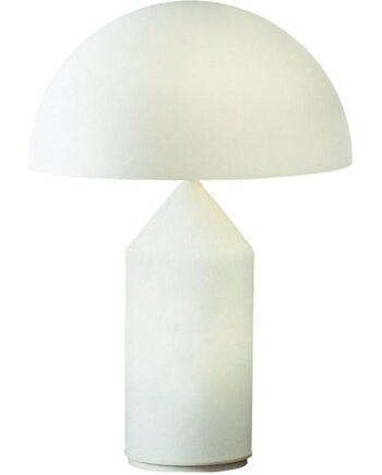 Oluce Atollo 236 Bordlampe 25 Cm Cm Opal