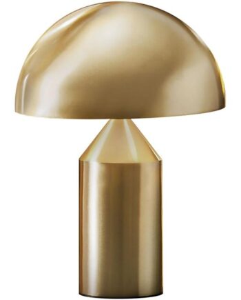 Oluce Atollo 238 Bordlampe 25 Cm Guld